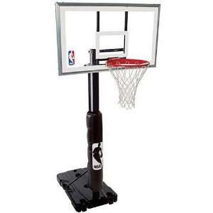 Spalding 68395W NBA Portable Basketball Hoop with 54 Inch 