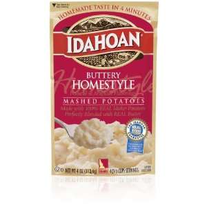 Idahoan Mashed Potatoes Buttery Homestyle   12 Pack  
