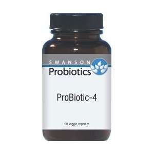   ProBiotic 4 60 Veg Caps by Swanson Probiotics