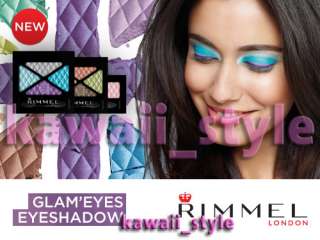 Rimmel GlamEyes Eyeshadow Quads x8 Lovely Shades * NEW  