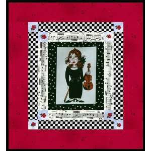 Musician 1 hour Quilt kit Arts, Crafts & Sewing
