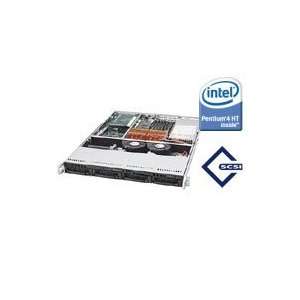  Supermicro Pentium 4 1U Hot Swap 4 Bays SCSI RAID Server 