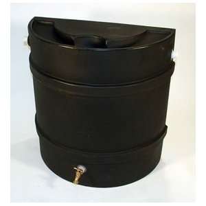    38 Gallon Rainsaver Rain Barrel (Black) Patio, Lawn & Garden