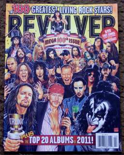 special edition january february 2012 issue of revolver magazine the