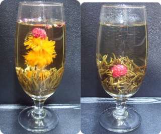   Blooming Flowering Flower Tea handmade green tea   