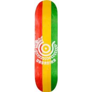  Organika Rasta PP 8.0 Skateboard Deck