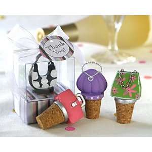   Pretty Miniature Purse Bottle Stoppers in Gift Box