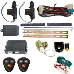   Lock & Trunk Release Kit With 3 Channel Function Keyless Entry System