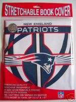 New England Patriots Stretchable Book Cover NIP  
