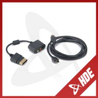 NEW HDMI HD AV CABLE OPTICAL AUDIO ADAPTER FOR XBOX 360 797734240740 