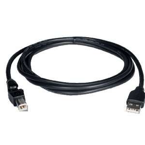    006 USB A/B Cable w Adjustable Angle B Connector   6ft Electronics