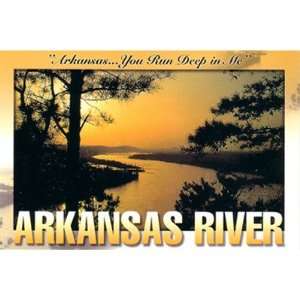   Arkansas Postcard 12156 Arkansas River Case Pack 750 