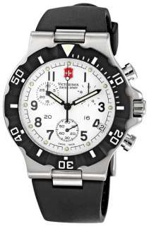 Victorinox Swiss Army Summit Xlt Chronograph White Dial Mens Watch 