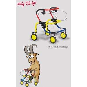 Fixi Rollator for children, seat and back pad included, (seat color 