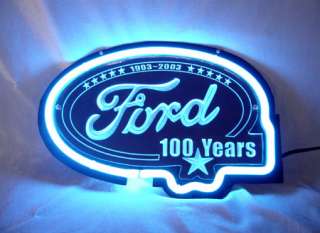 FORD American Auto 100 Years Neon Light Sign sd167  