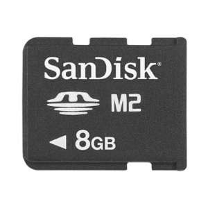  SANDISK Card, MemoryStick Micro, 8GB, SanDisk, No Adaptor 