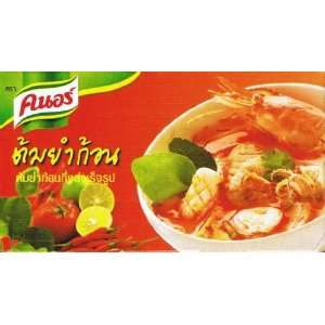  Knorr 6 Cube Tom Yum Seasoning Broth Soup New 72g Made in 