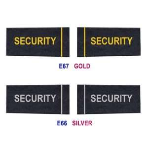  Security Slip On Epaulets (Gold)