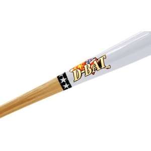  D Bat Pro Cut J33 Half Dip Baseball Bats WHITE 33 Sports 