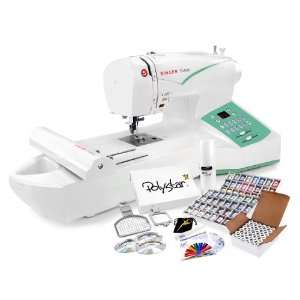  Futura CE 250 Sewing and Embroidery Machine w/ AutoPunch Embroidery 