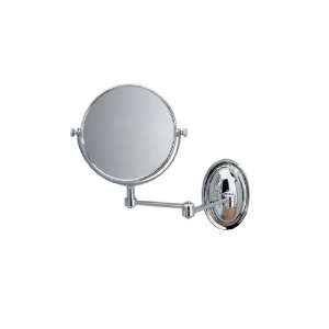  Valsan 53221ES Wall Mounted Shaving Mirror   Oval Base In 