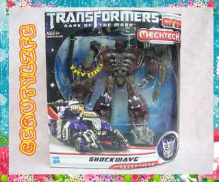 Transformers 3 DARK OF THE MOON Movie Shockwave Original Action Figure 