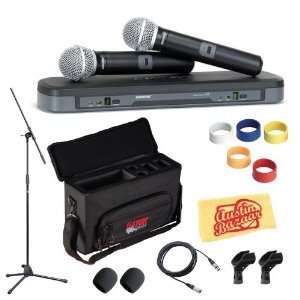  Shure PG288/PG58 Dual Vocal Handheld Wireless Microphone 