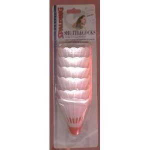  Spalding Shuttlecocks    Pack of 6