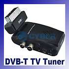 Scart Digital HD TV Box Tuner DVB T Freeview Receiver