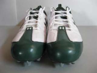 NEW Mens UNDER ARMOUR Proto Speed Low White Green American Football 