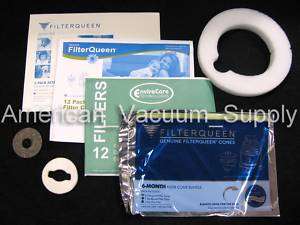 Filter Queen Vacuum Cleaner Majestic Cones Filters Bags  