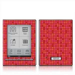  Sony Reader Skin (High Gloss Finish)   Dots Red  