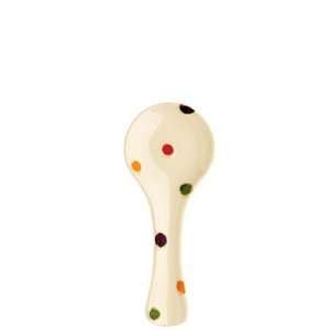    Vietri Italian Pallini Polka Dots Spoon Rest 