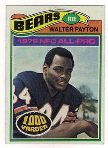 WALTER PAYTON 1977 Topps Football #360 Chicago Bears  