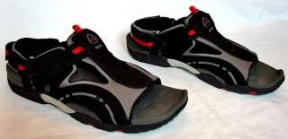 Ecco Receptor Water Sports Black Sandals Sz 9  