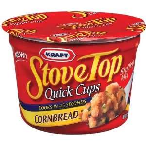 Kraft Stove Top Stuffing Mix Quick Cups Cornbread   10 Pack  