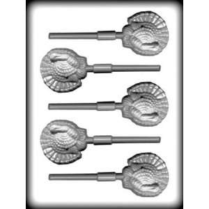 turkey sucker Hard Candy Mold 3 Count Grocery & Gourmet Food