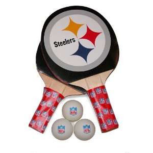   Steelers Table Tennis Racket And Ball Set