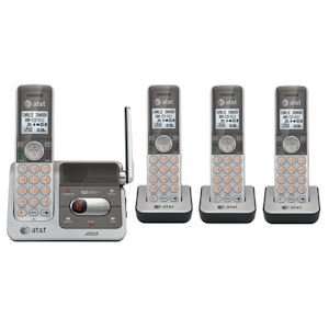 AT&T DECT 6.0 Expandable Cordless Phone System with Talking Caller ID 