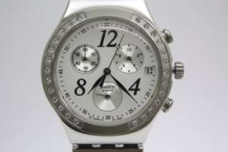   Irony Dreamwhite Chronograph Steel Ceramic Date White Watch YCS511G