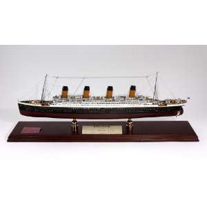  Titanic Model Signed by Millvina Dean with Coal Fragment 