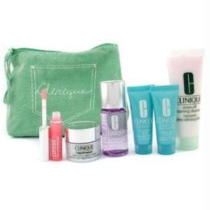   Cream + Turnaround Renewer + Mask + Lipgloss + Bag   6pcs+bag Beauty