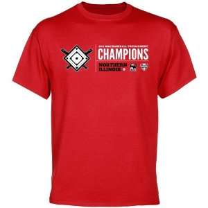   MAC Baseball Tournament Champions T shirt   Red