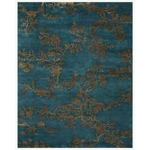 PlushRugs Imports   Shuffle   601 Area Rug   86 x 116   Azure 