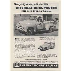   International Harvester Pickup Truck Print Ad (54276)
