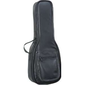   Leathers LMUB BLK Leather Baritone Ukelele Bag Musical Instruments