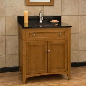  30 Bamboo Vanity  Hammered Copper Sink   1 Faucet Hole 