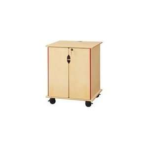  Wooden Presentation Cart   Lockable