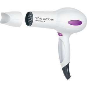 Vidal Sassoon VSDR5503 1875W Answers Turbo Dryer for Coarse Hair