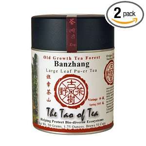 The Tao Of Tea Banzhang (full Leaf), 1.5 Ounce Tin (Pack of 2)